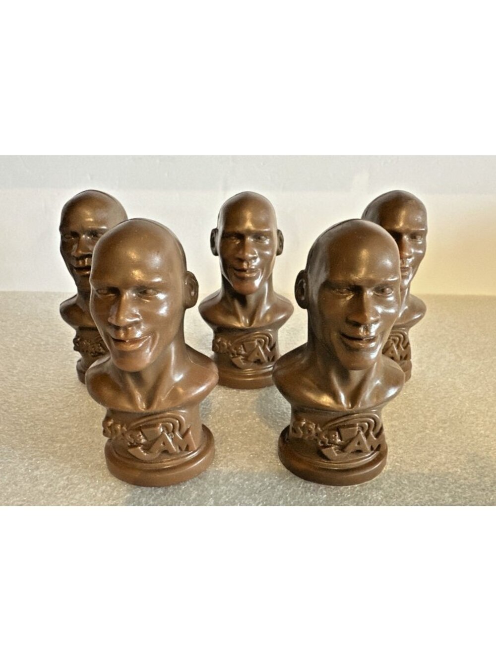 Lot of 5 Vintage 1996 MICHAEL JORDAN Trophy Treats Space Jam 5" Candy Gum SEALED